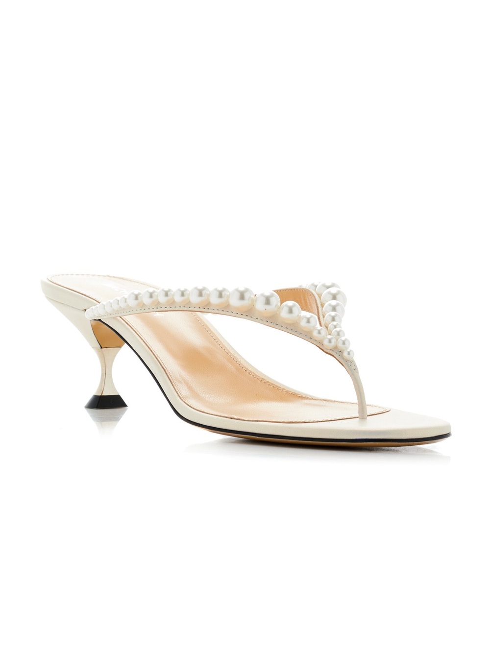 MACH & MACH Sirene Pearl Embellished Heels